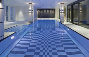 Waxman Cermaics lugano mosaic swimming pool tiles