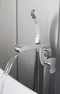 Bristan Descent floor standing bath shower mixer
