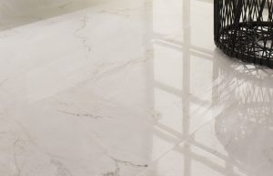 Porcelanosa Bianco Carrara porcelian floor tile